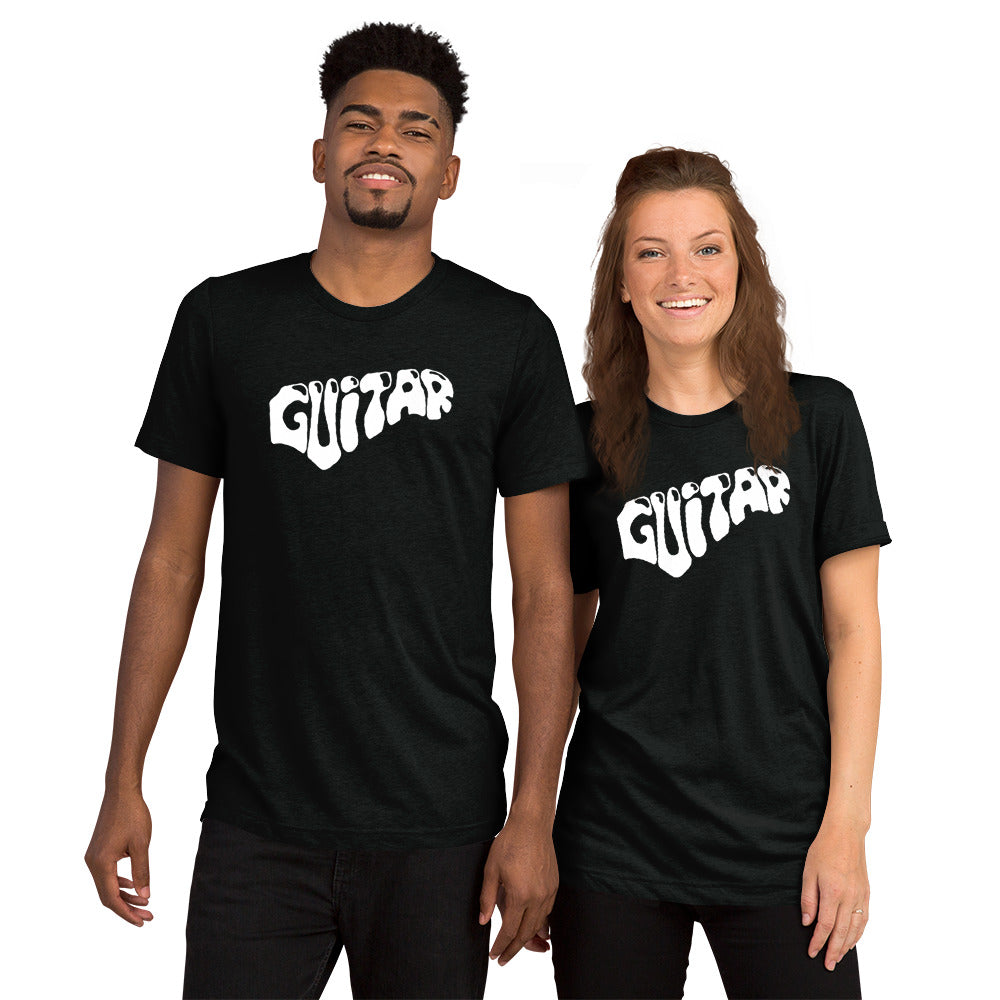 Guitar Word Short Sleeve T-Shirt