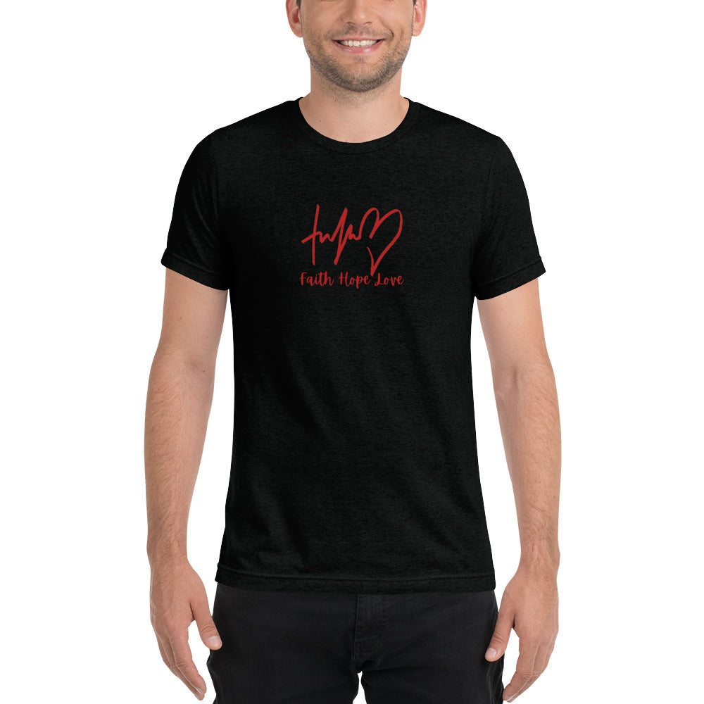 Faith Hope Love Short Sleeve T-Shirt