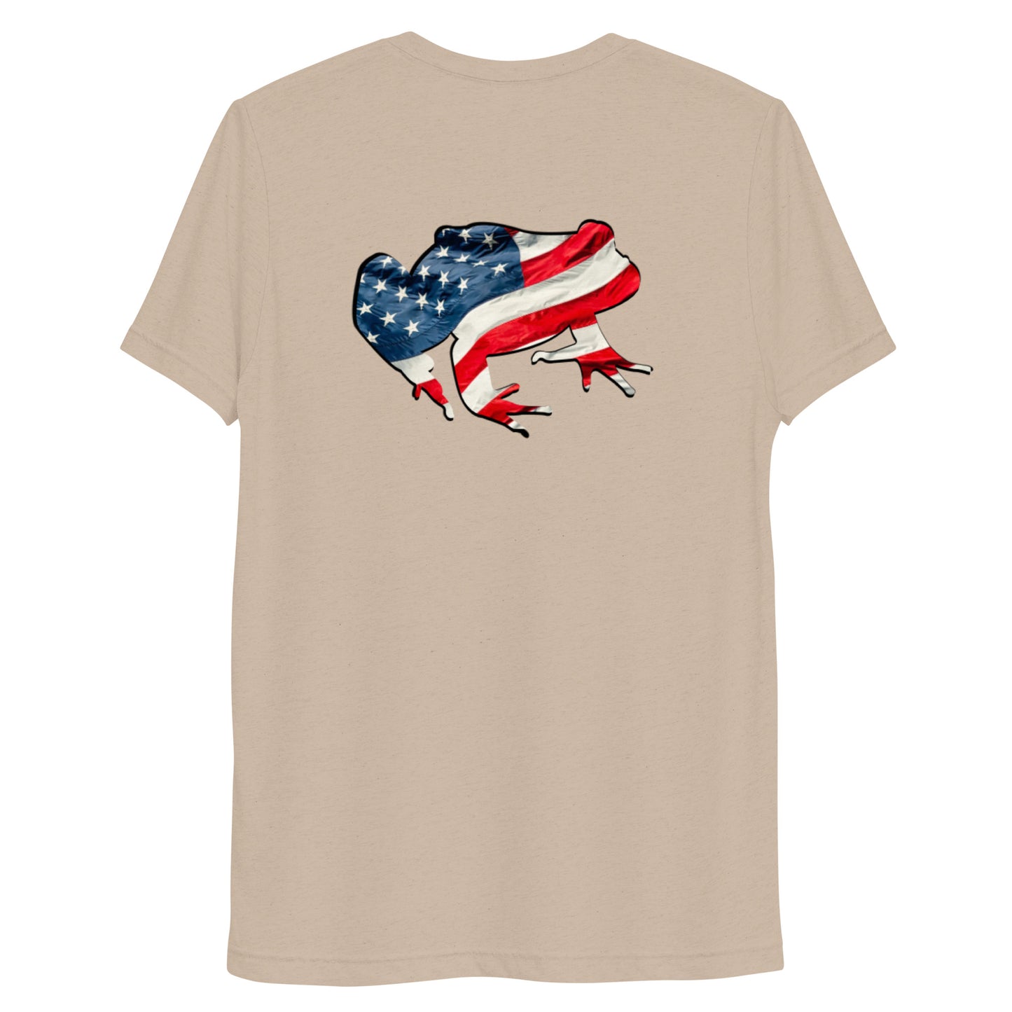 American Frog in Tan Short Sleeve T-Shirt