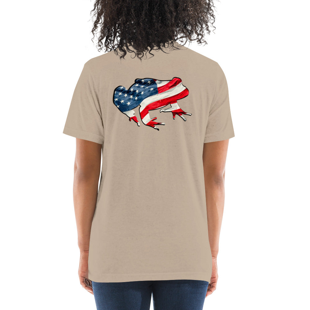 American Frog in Tan Short Sleeve T-Shirt