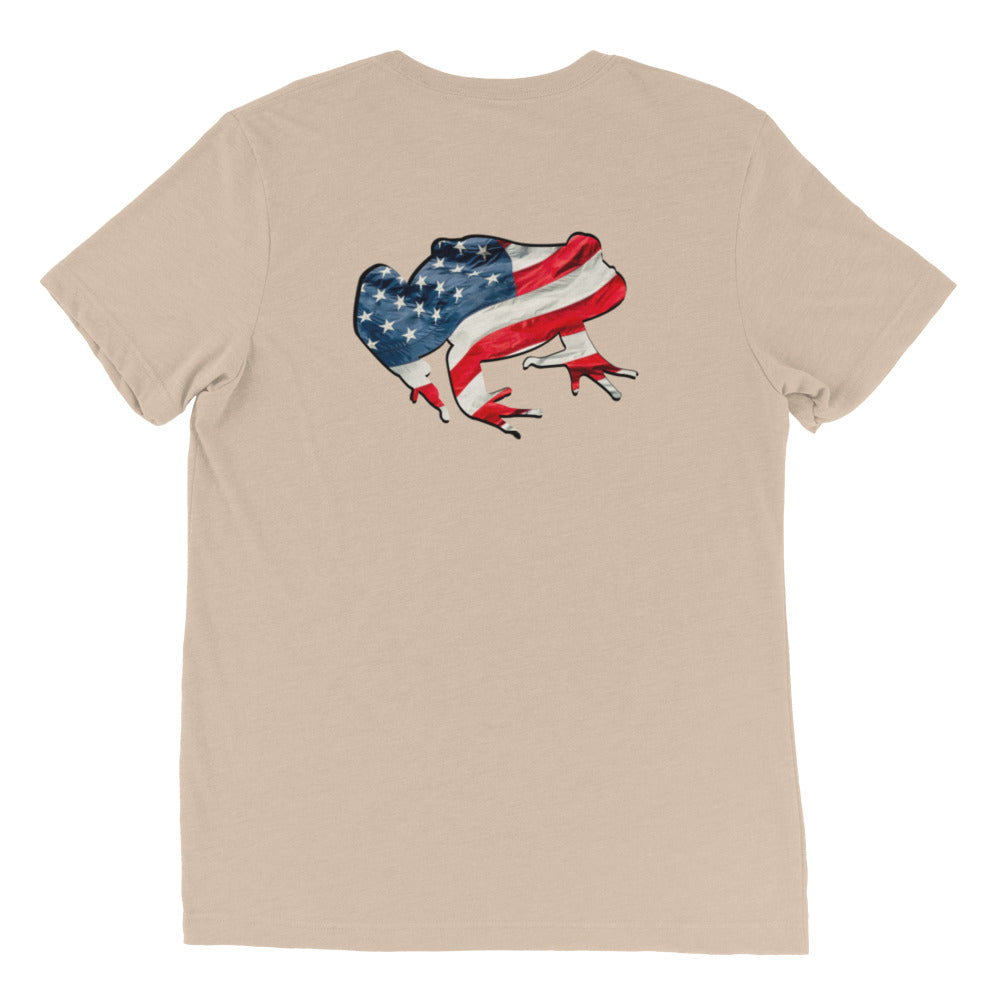 American Frog in Tan Short Sleeve T-Shirt