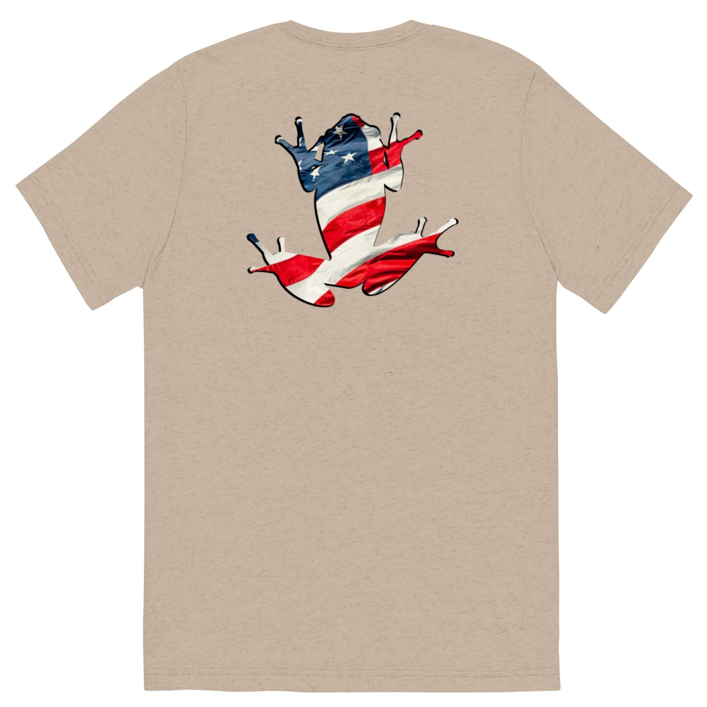 American Frog in Tan Short Sleeve T-Shirt