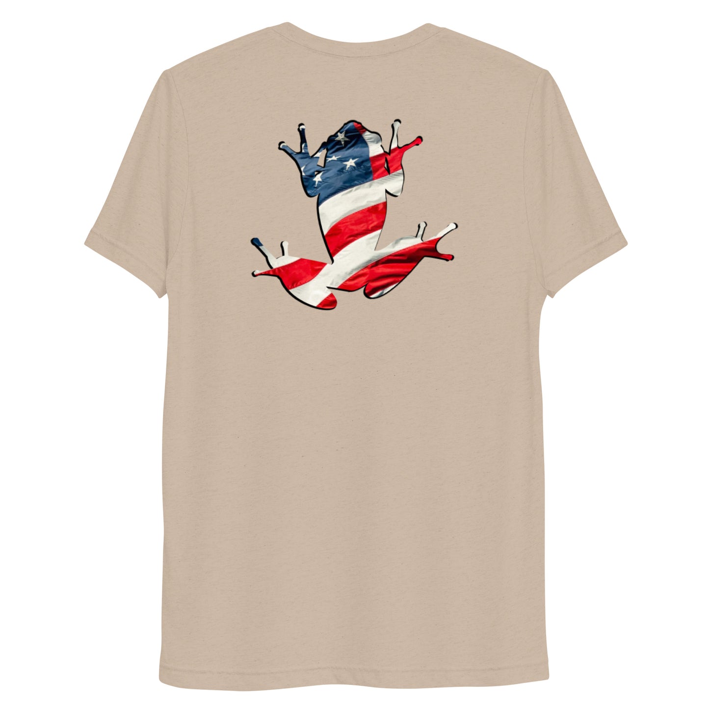 American Frog in Tan Short Sleeve T-Shirt