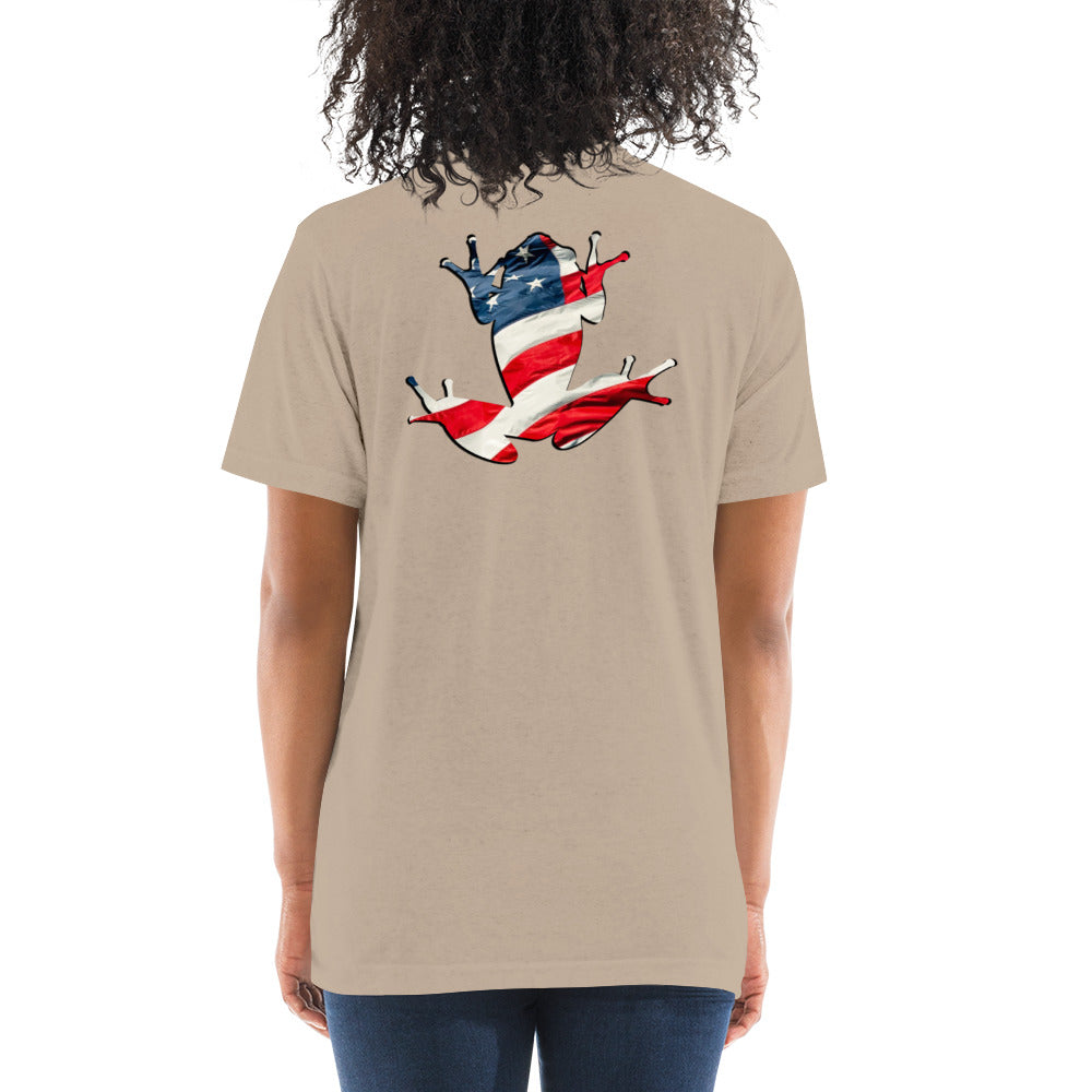 American Frog in Tan Short Sleeve T-Shirt