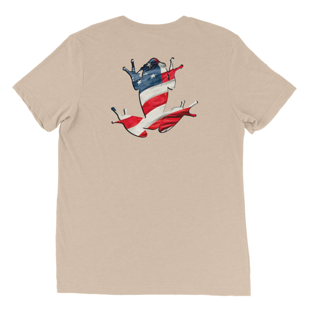 American Frog in Tan Short Sleeve T-Shirt