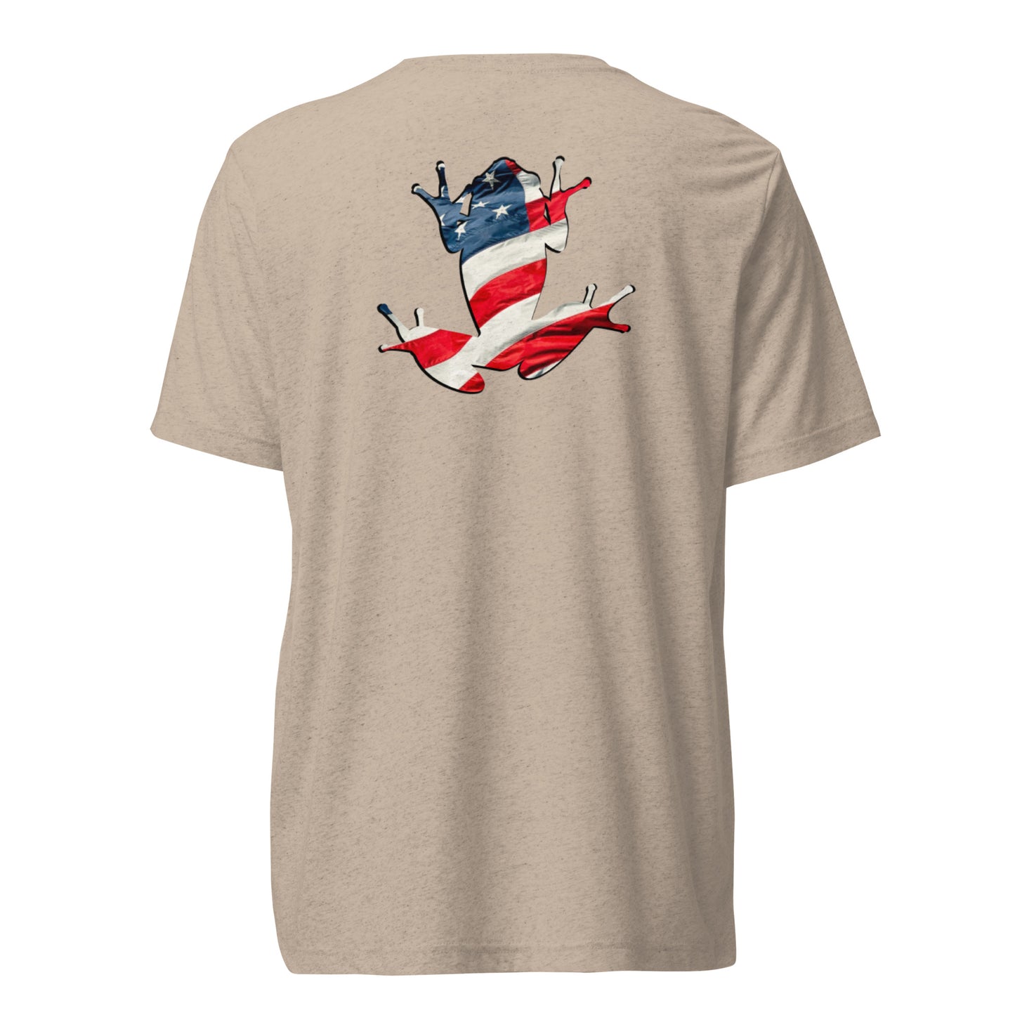 American Frog in Tan Short Sleeve T-Shirt