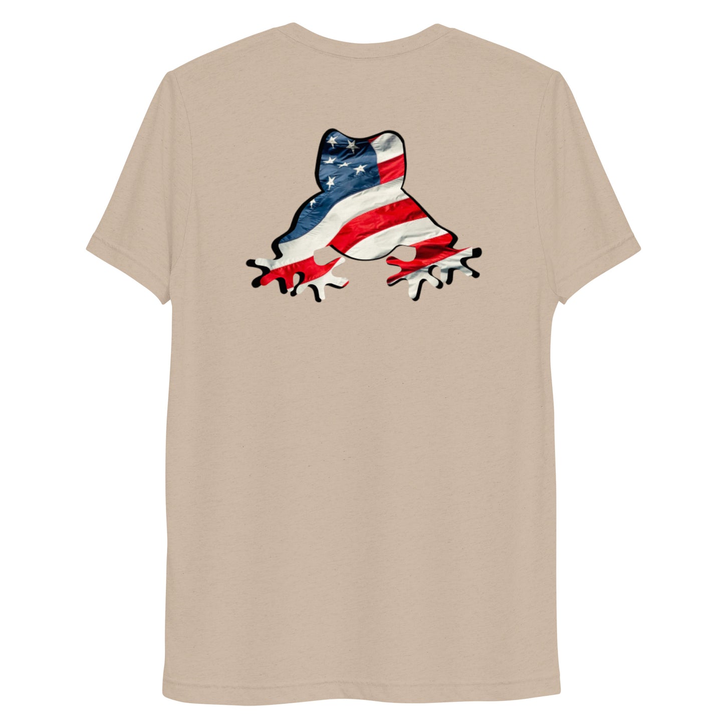 American Frog in Tan Short Sleeve T-Shirt