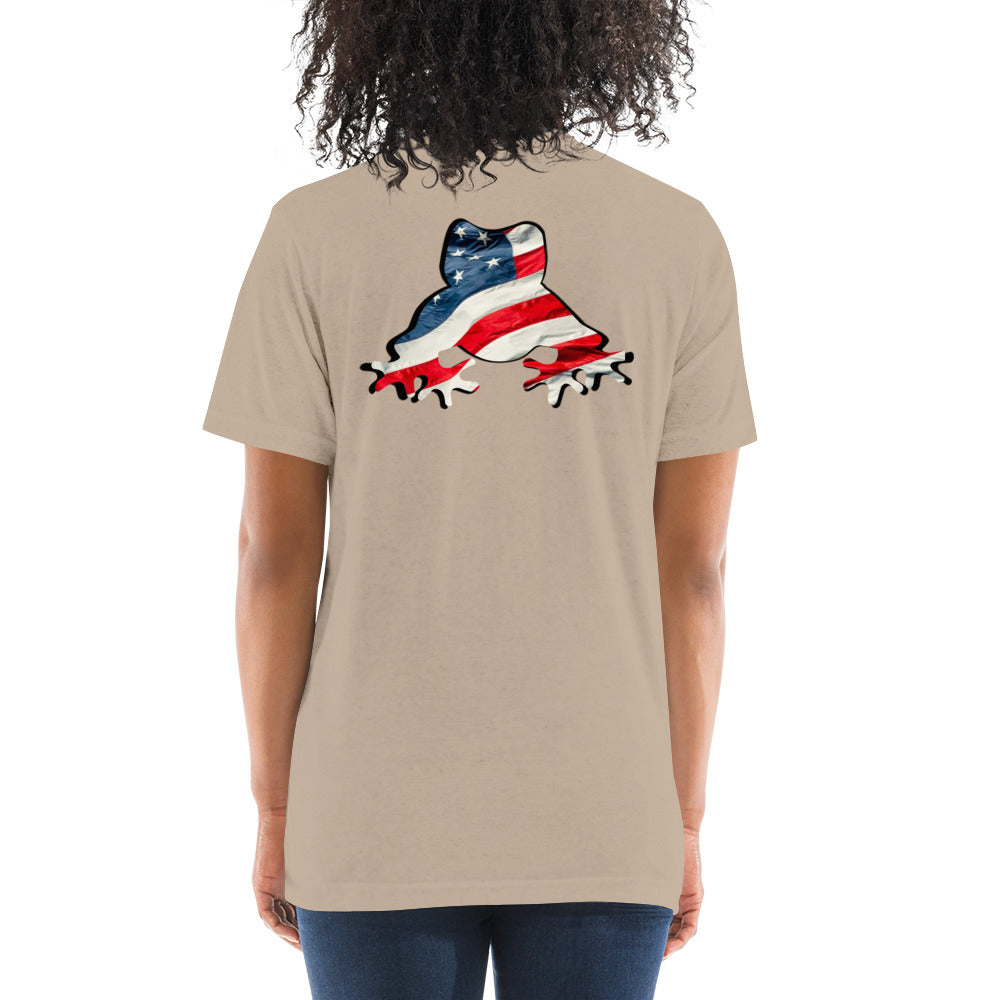 American Frog in Tan Short Sleeve T-Shirt