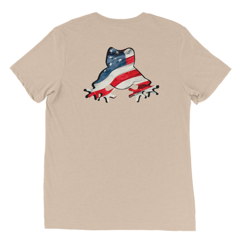 American Frog in Tan Short Sleeve T-Shirt