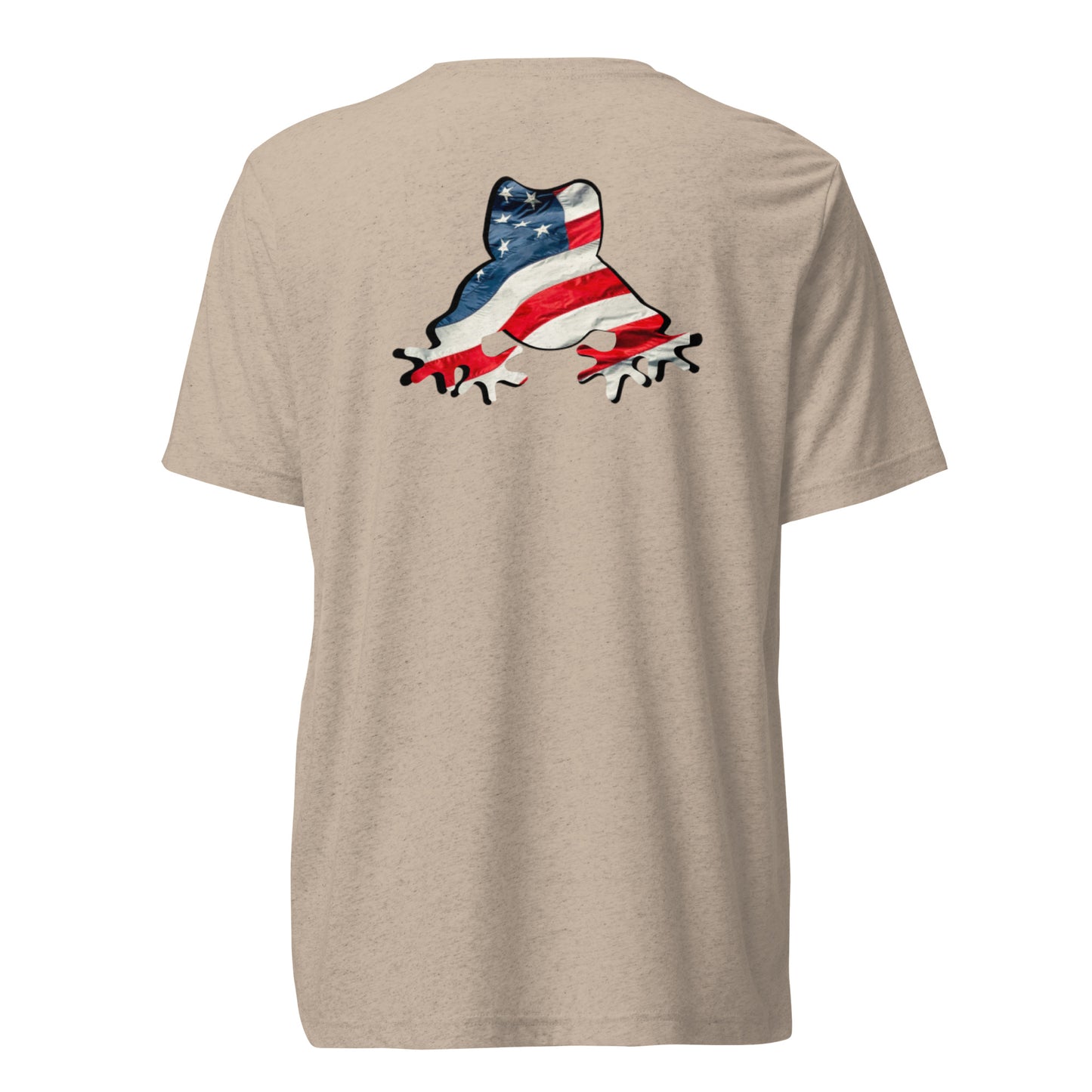 American Frog in Tan Short Sleeve T-Shirt