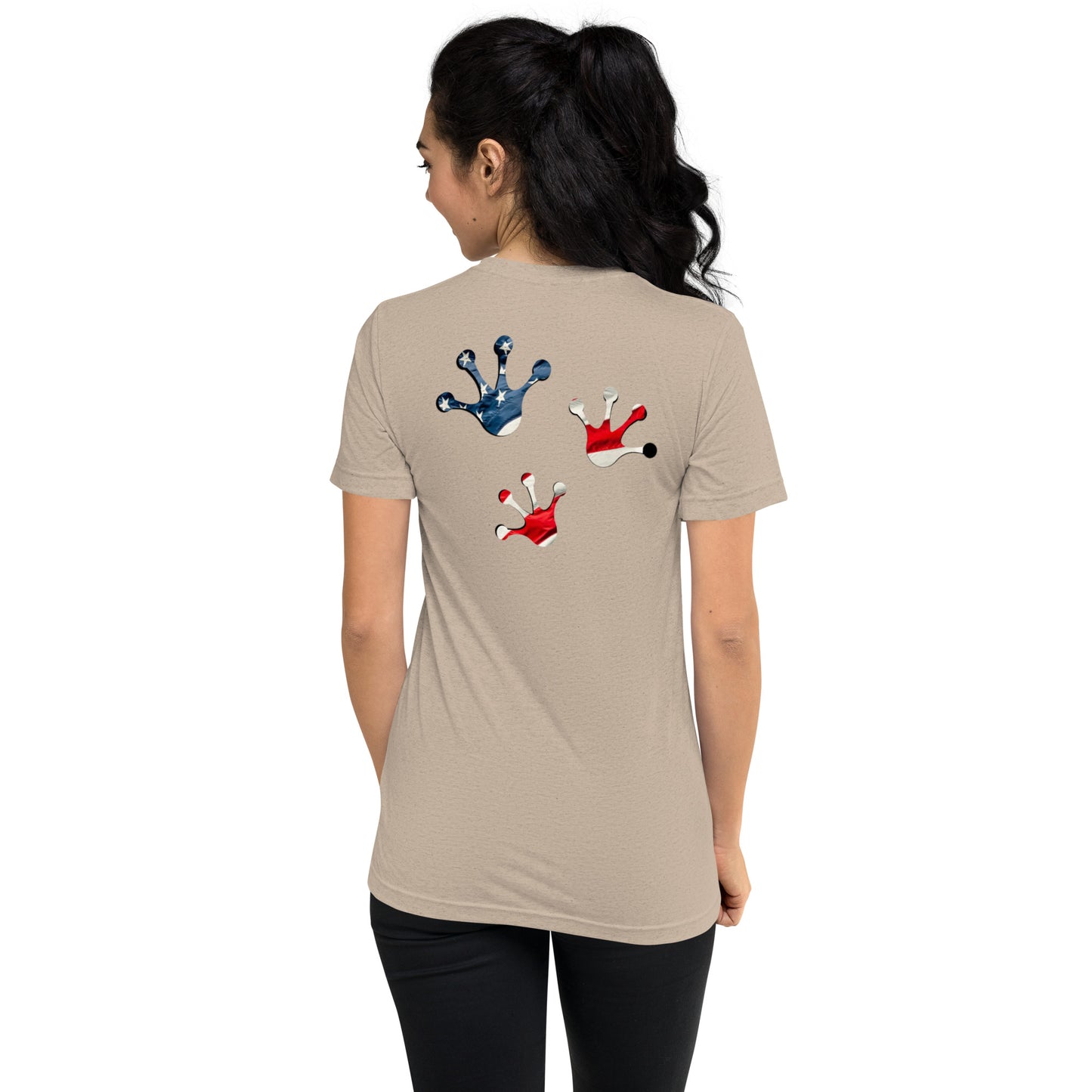 American Frog in Tan Short Sleeve T-Shirt