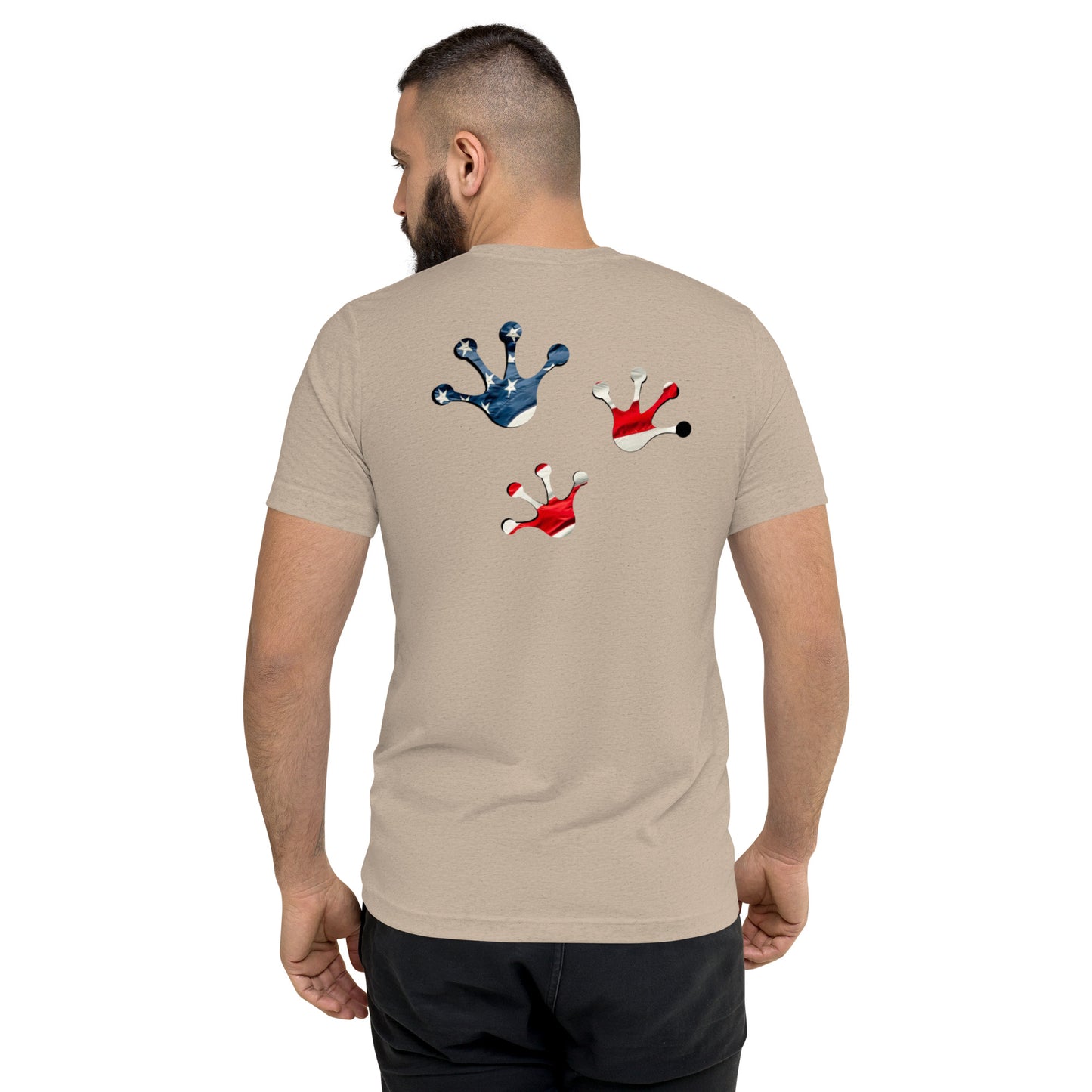 American Frog in Tan Short Sleeve T-Shirt