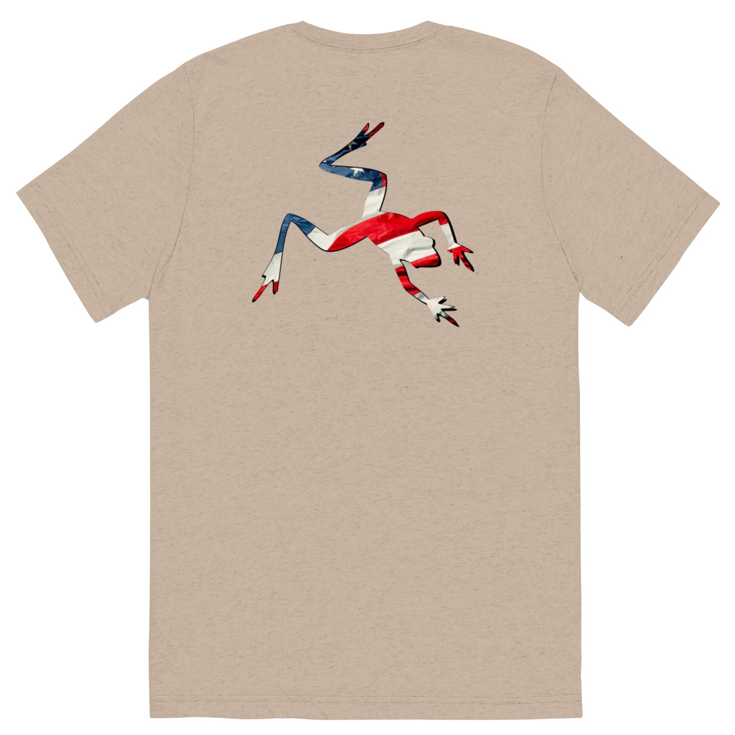 American Frog in Tan Short Sleeve T-Shirt