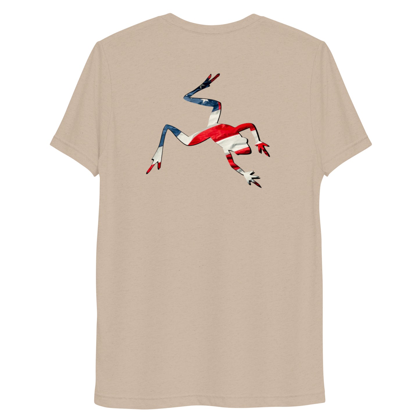 American Frog in Tan Short Sleeve T-Shirt