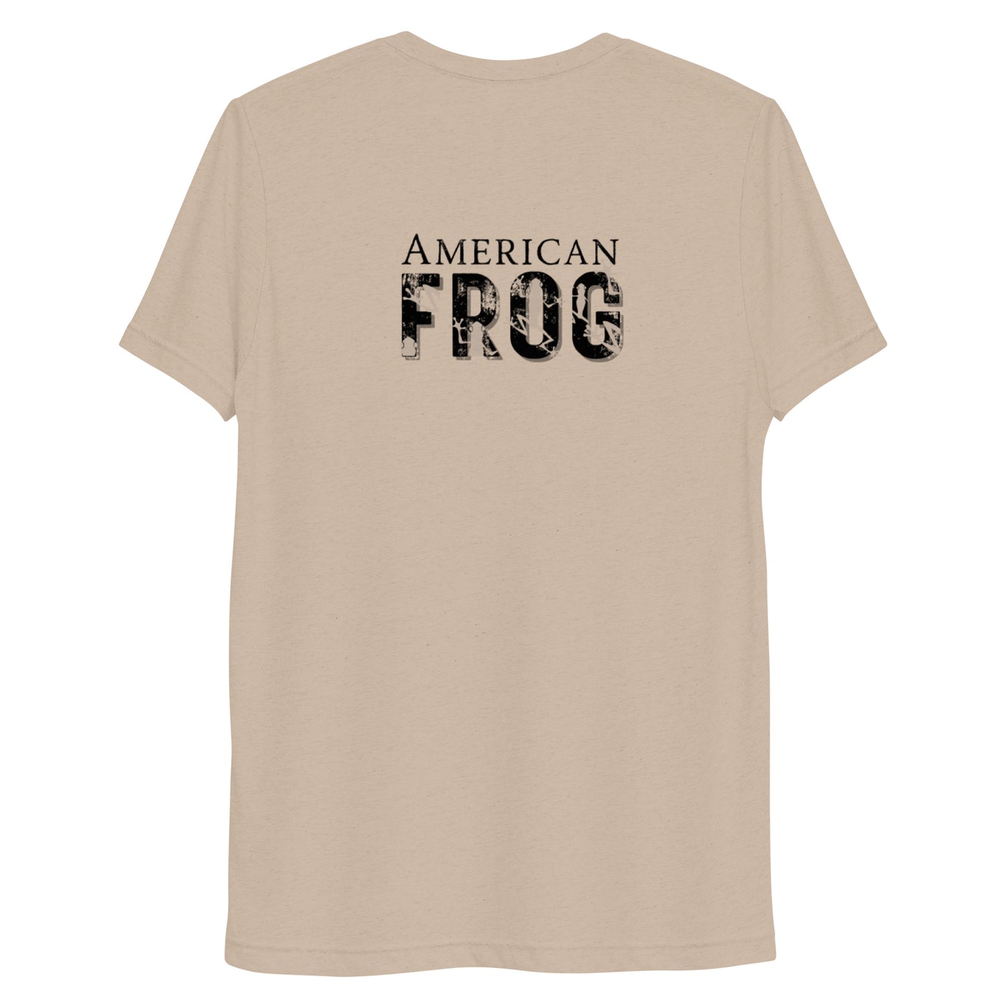 American Frog in Tan Short Sleeve T-Shirt