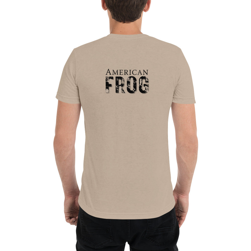 American Frog in Tan Short Sleeve T-Shirt