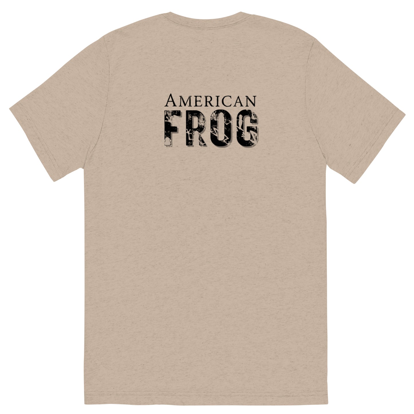 American Frog in Tan Short Sleeve T-Shirt