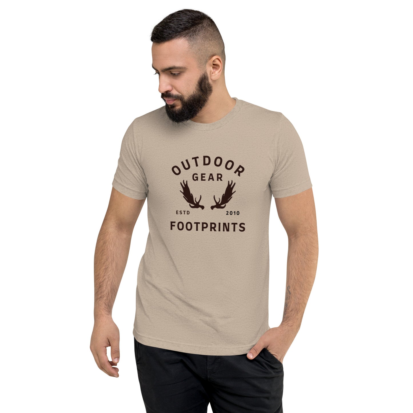 Outdoor Gear- Moose Antlers Short Sleeve T-Shirt