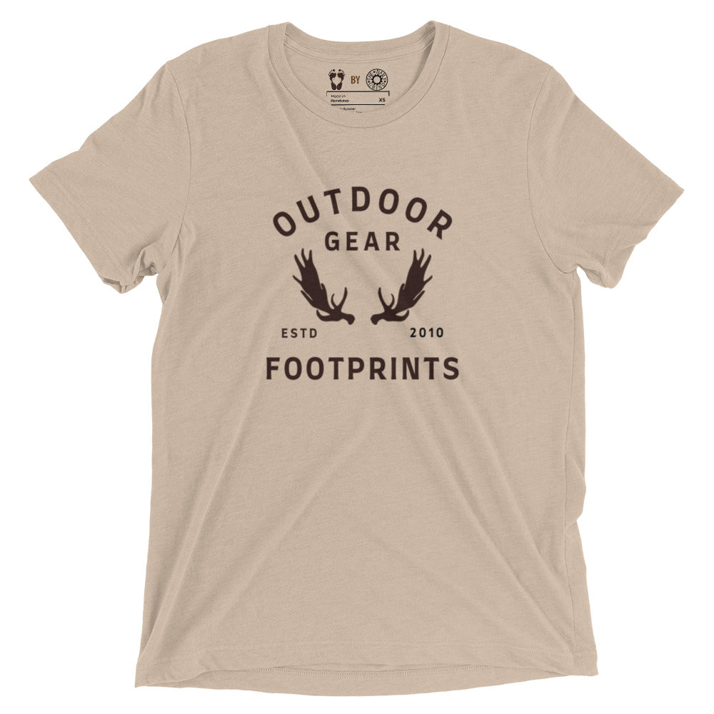 Outdoor Gear- Moose Antlers Short Sleeve T-Shirt