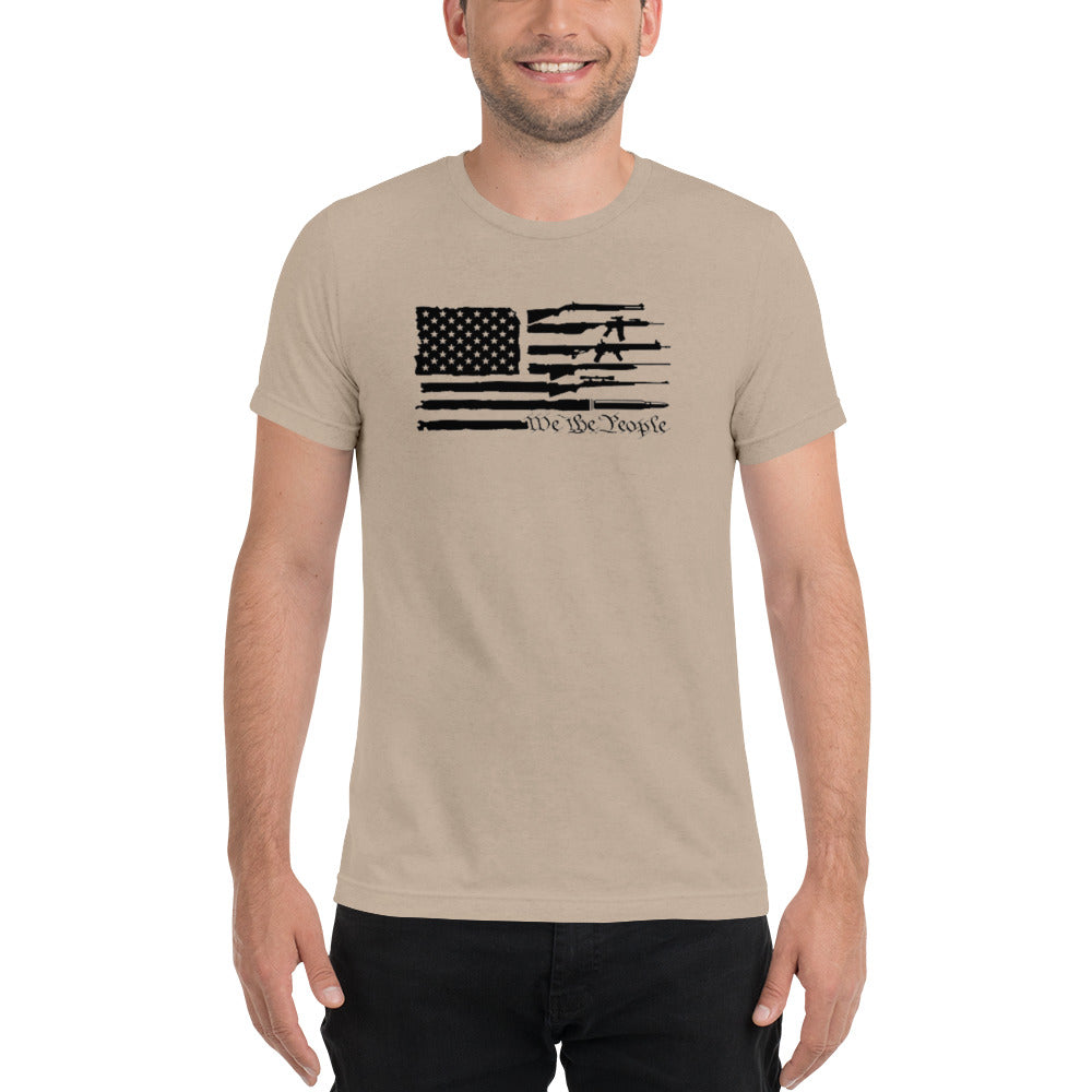 We the People American Flag Short Sleeve T-Shirt