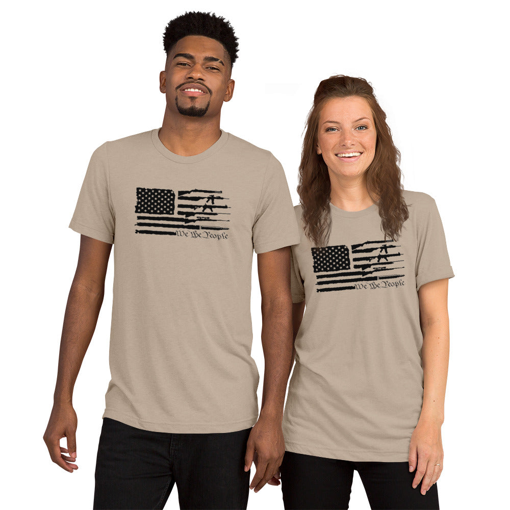 We the People American Flag Short Sleeve T-Shirt