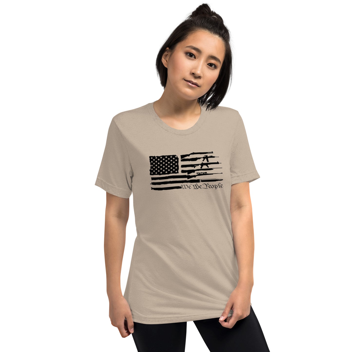 We the People American Flag Short Sleeve T-Shirt