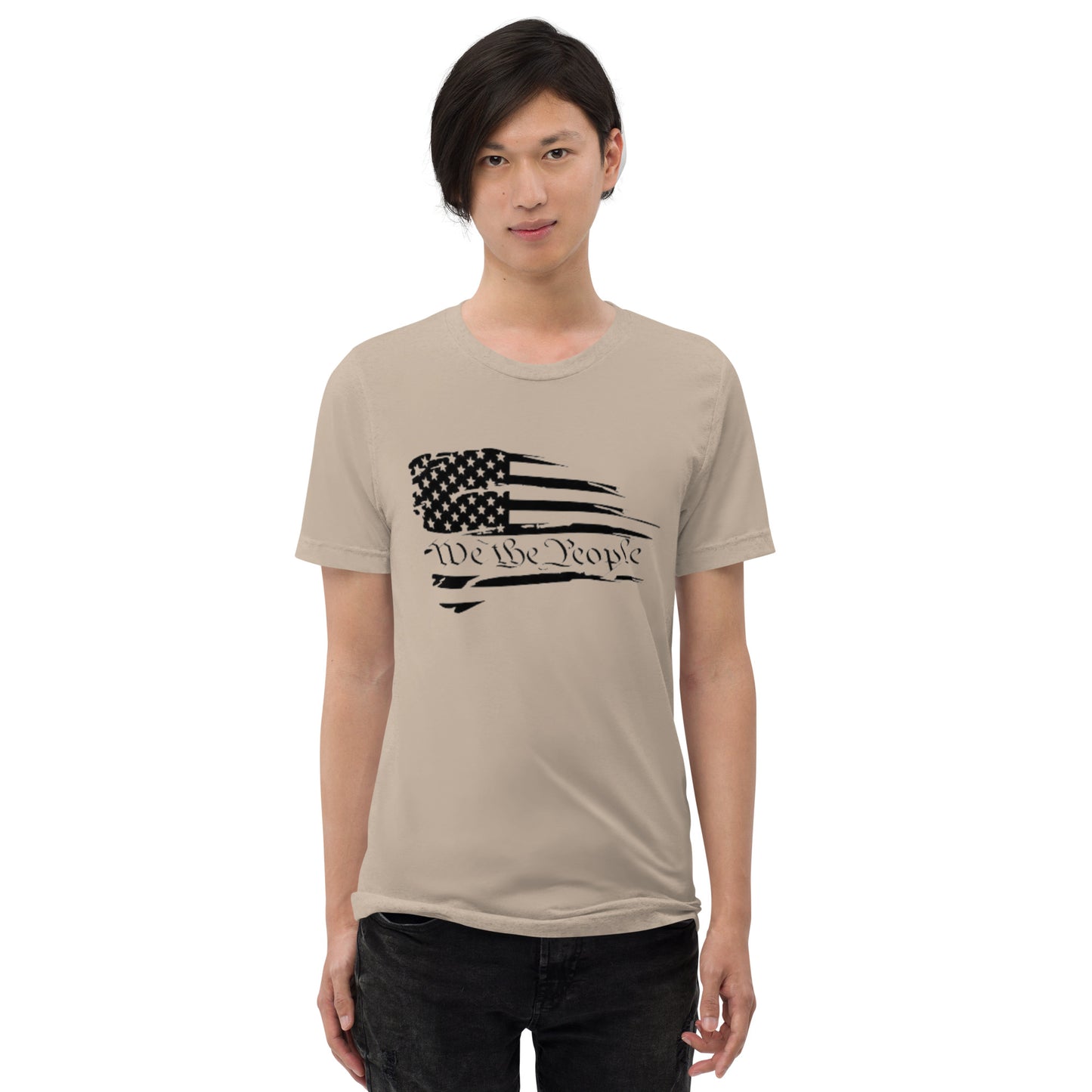 We the People American Flag Short Sleeve T-Shirt