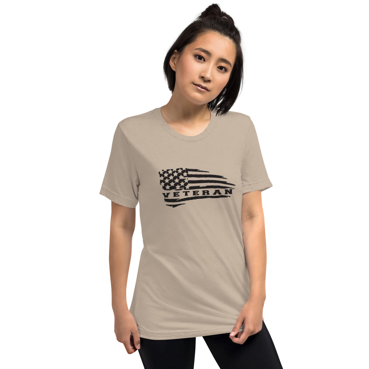 Veteran American Flag Short Sleeve T-Shirt