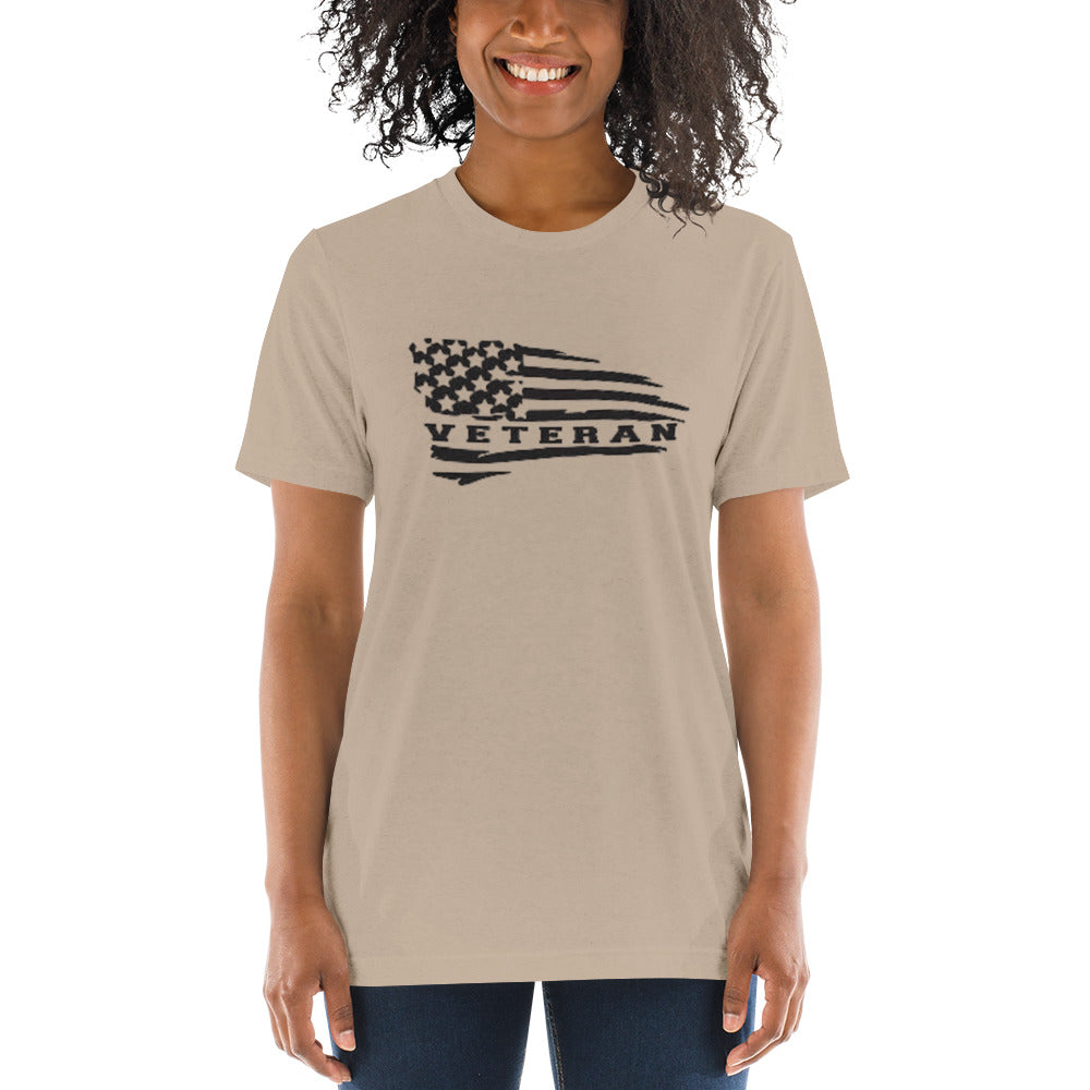 Veteran American Flag Short Sleeve T-Shirt