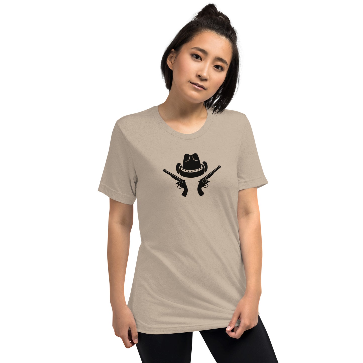 Cowboy Hat/Guns Short Sleeve T-Shirt