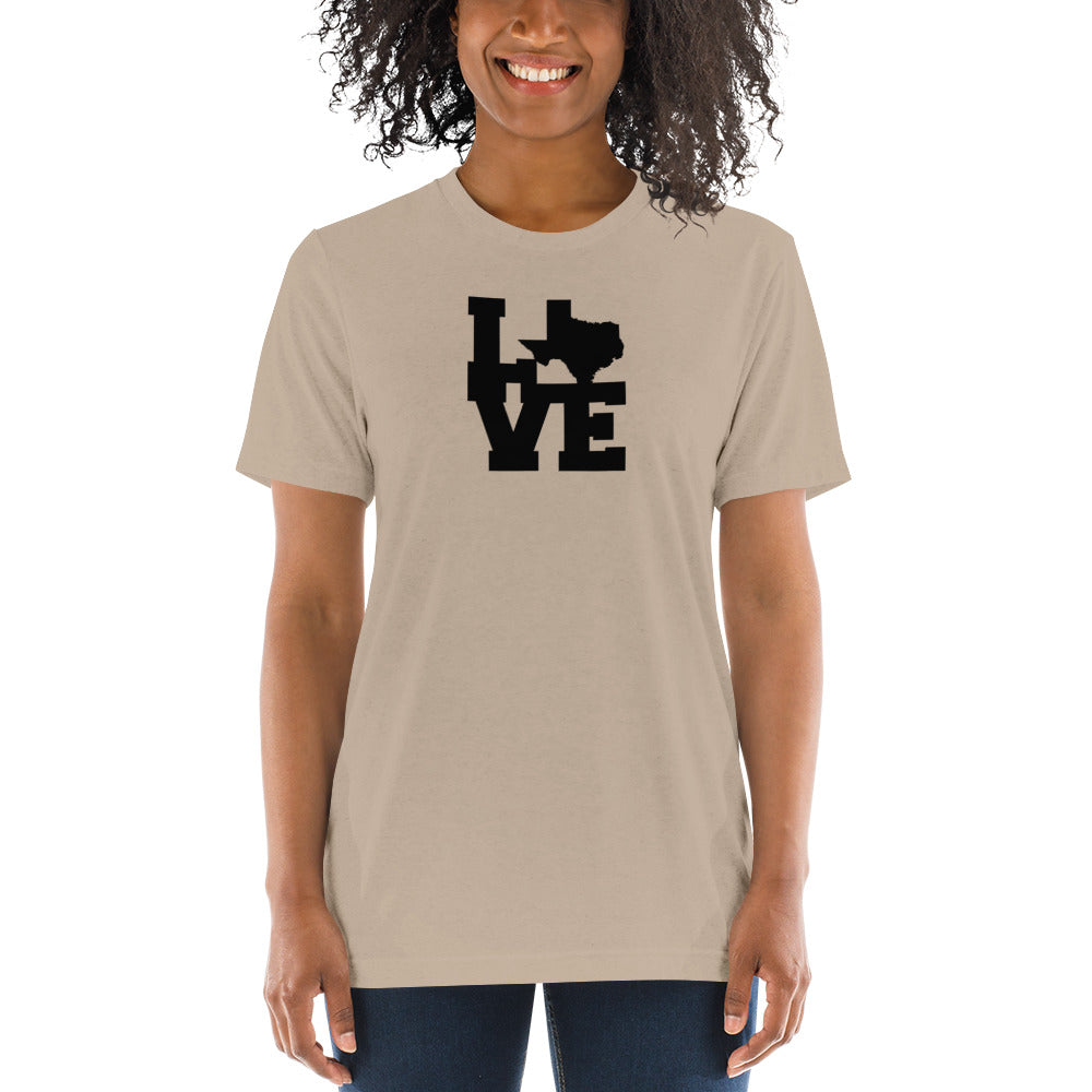 Texas Love Short Sleeve T-Shirt