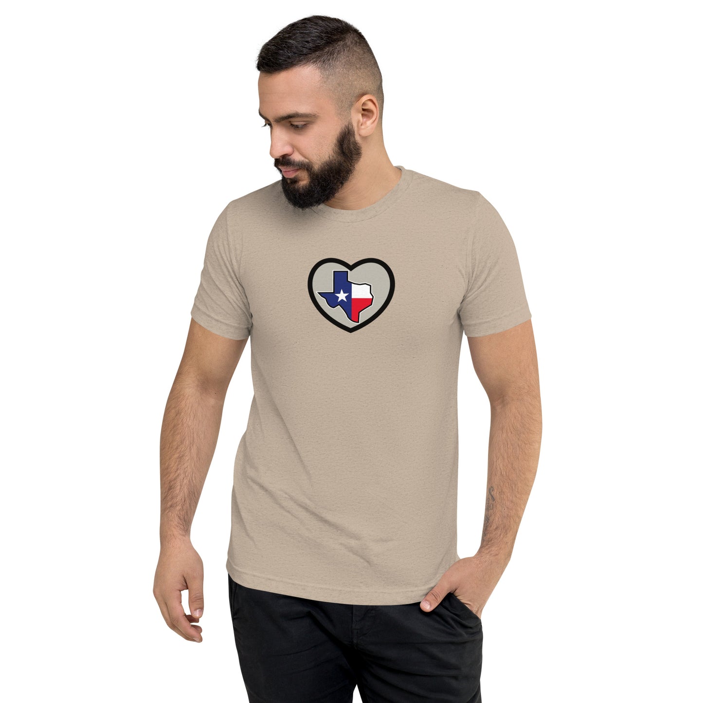 Texas Heart Short Sleeve T-Shirt