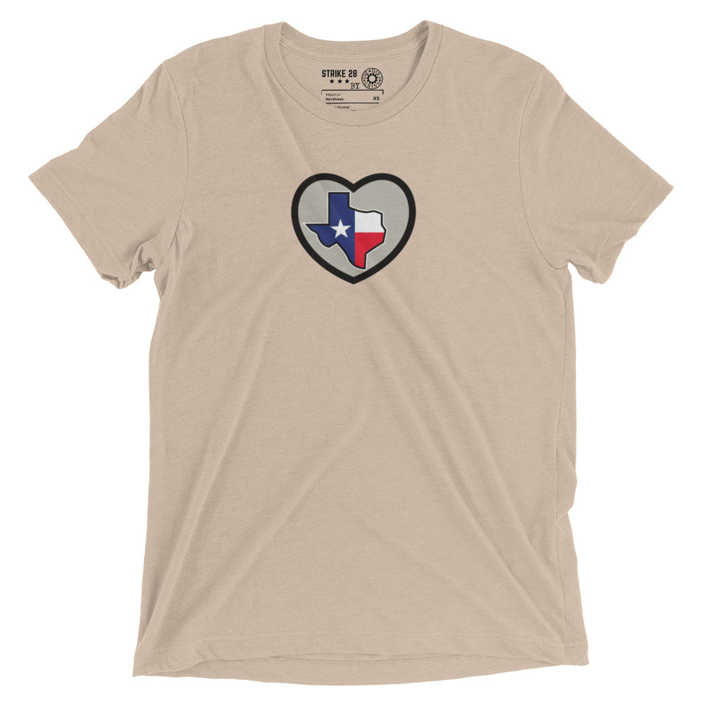 Texas Heart Short Sleeve T-Shirt