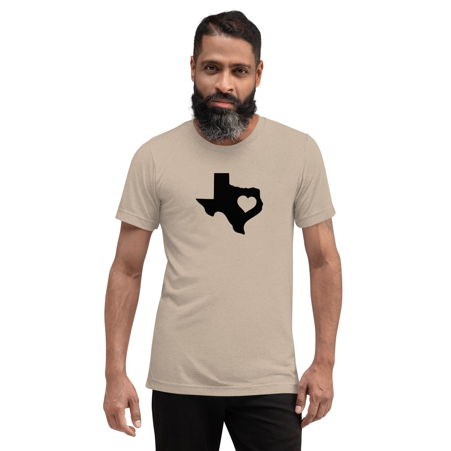 Texas State Heart Short Sleeve T-Shirt