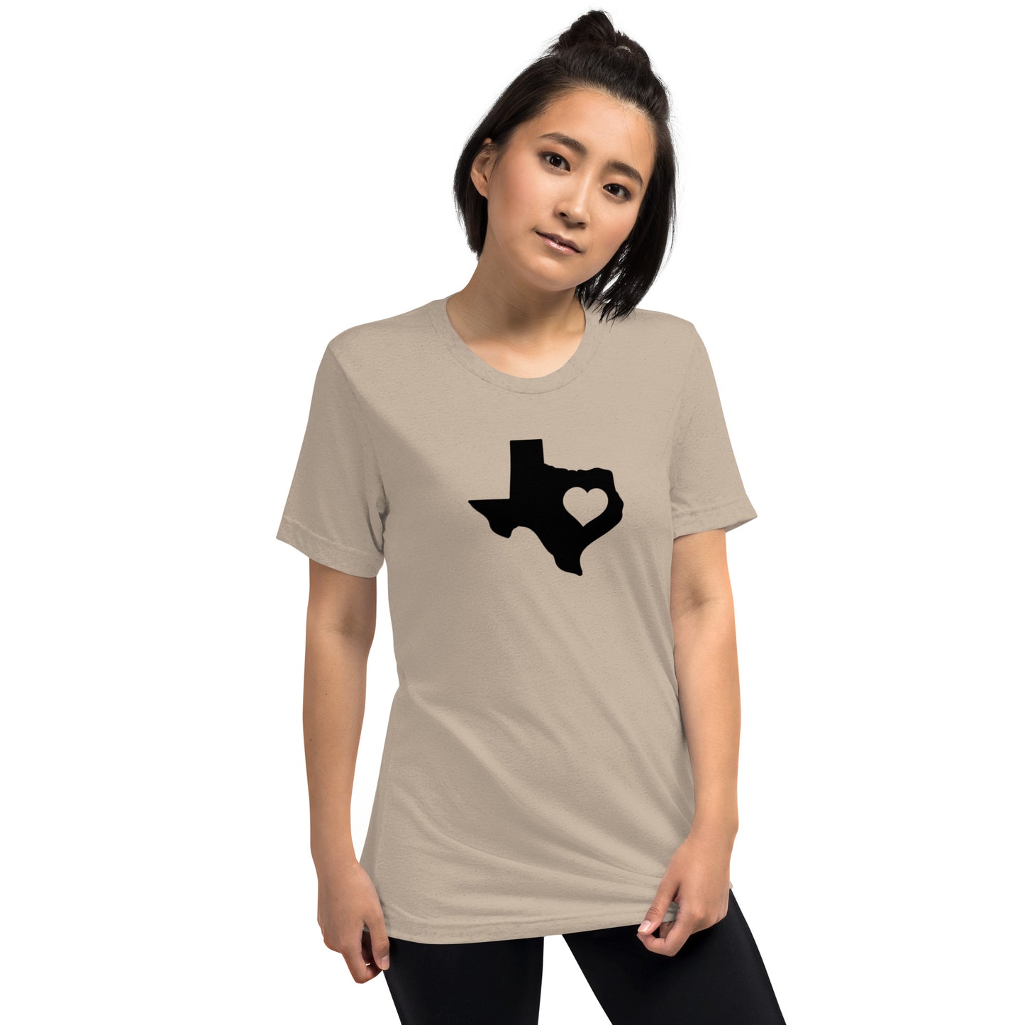 Texas State Heart Short Sleeve T-Shirt