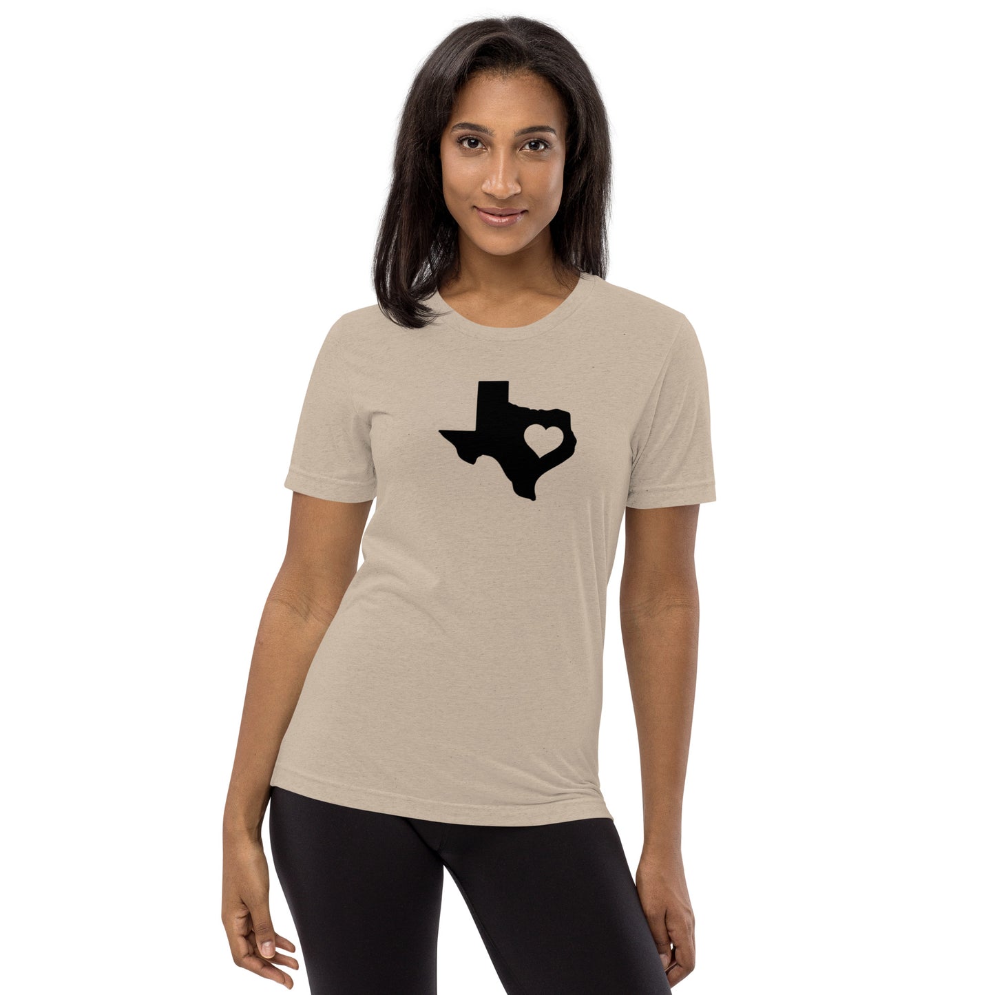 Texas State Heart Short Sleeve T-Shirt