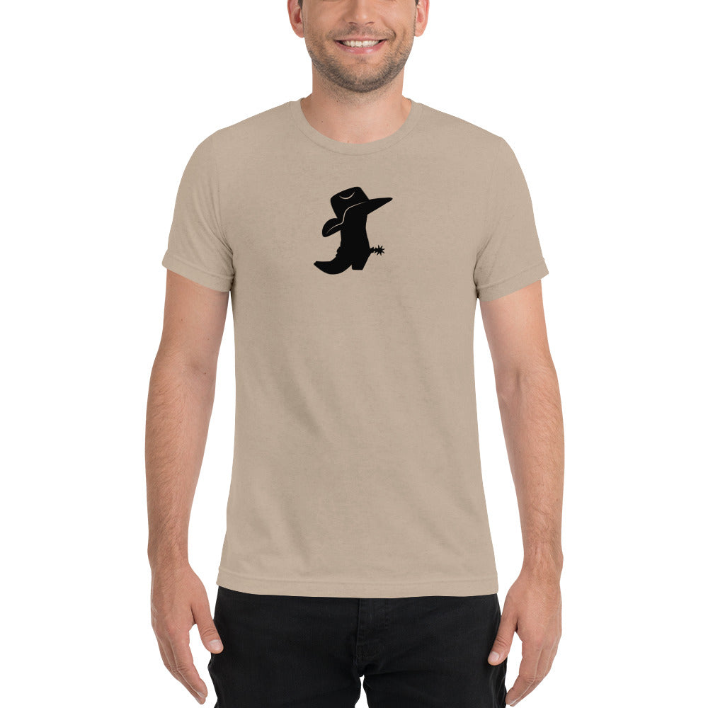 Cowboy Boot/Hat Short Sleeve T-Shirt