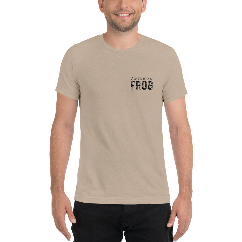 American Frog in Tan Short Sleeve T-Shirt