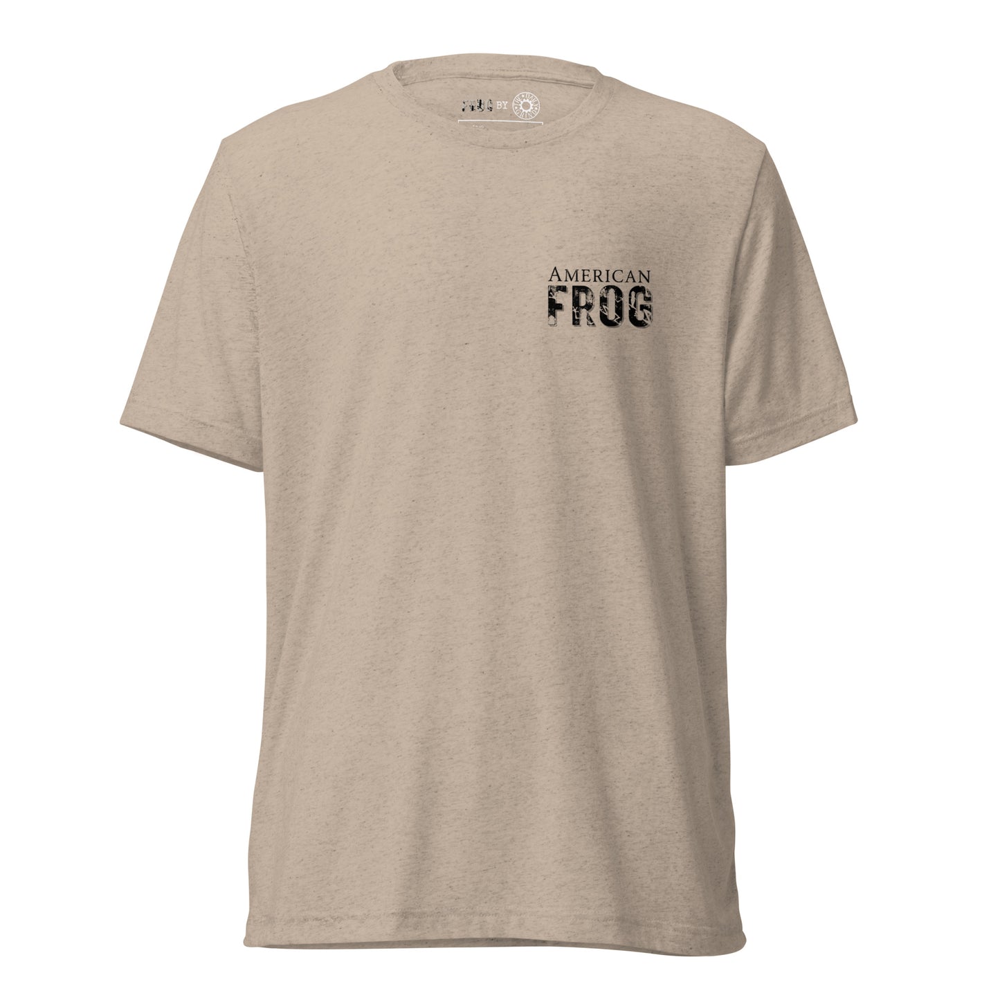 American Frog in Tan Short Sleeve T-Shirt