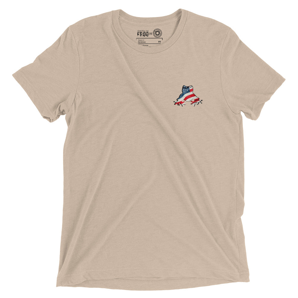 American Frog in Tan Short Sleeve T-Shirt