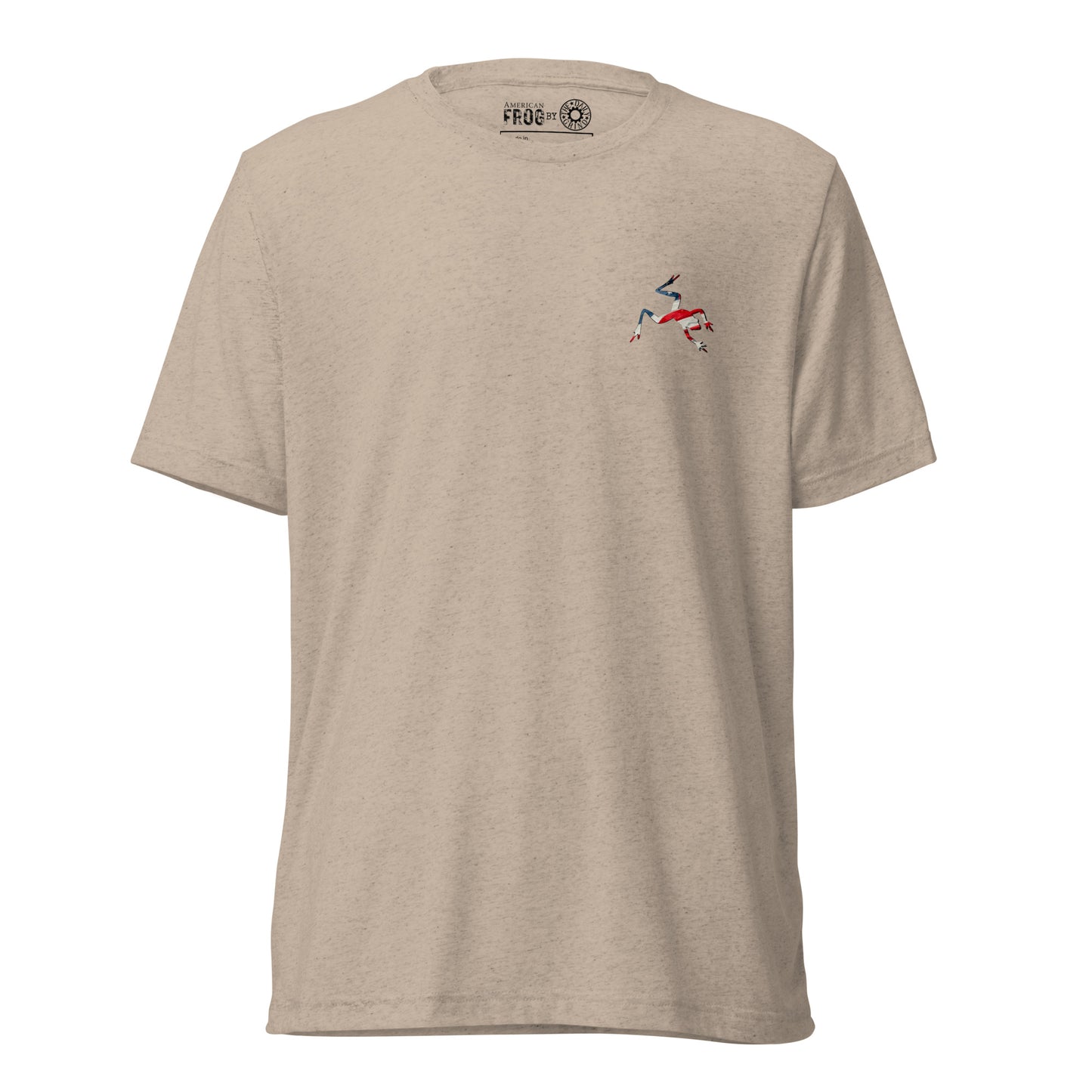 American Frog in Tan Short Sleeve T-Shirt