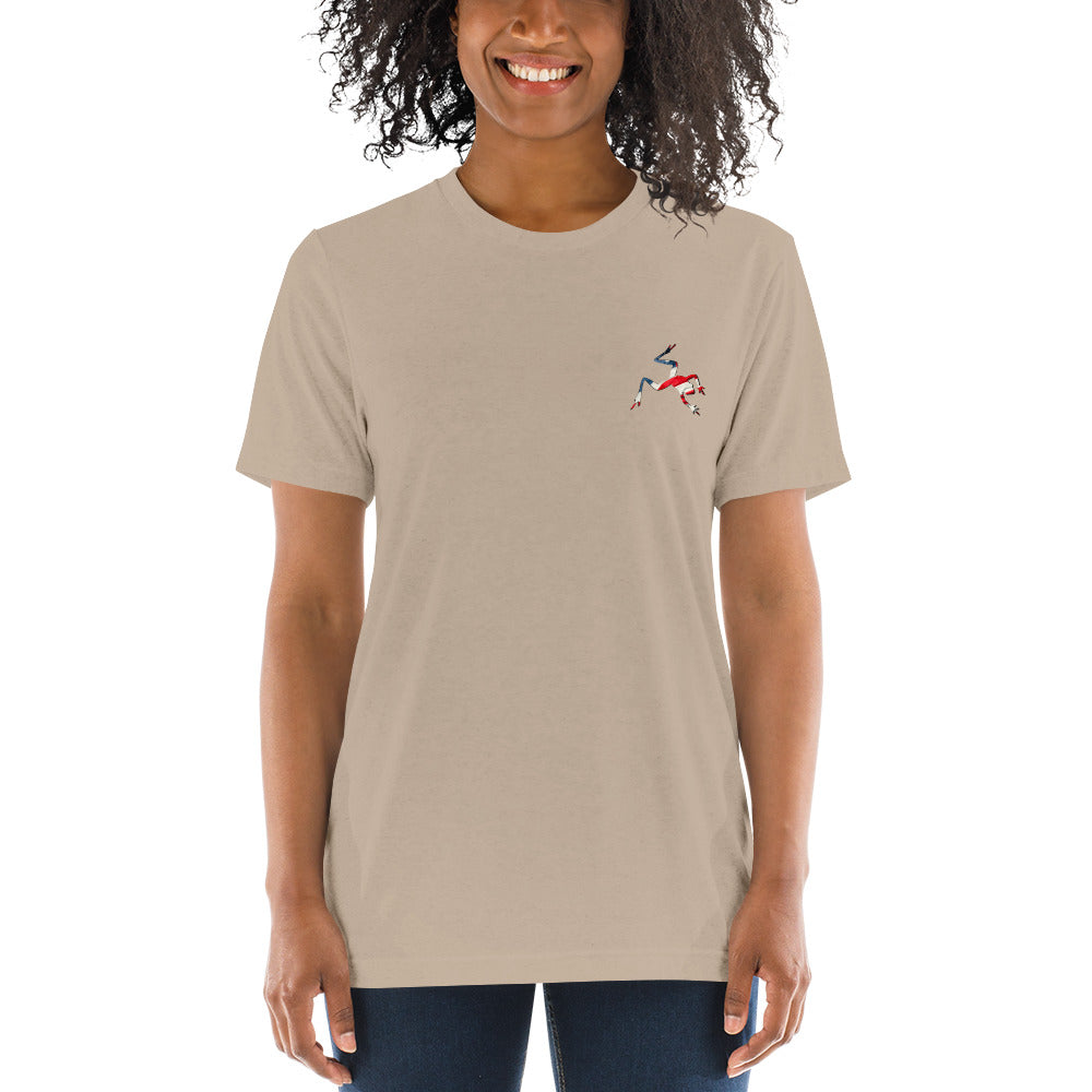 American Frog in Tan Short Sleeve T-Shirt