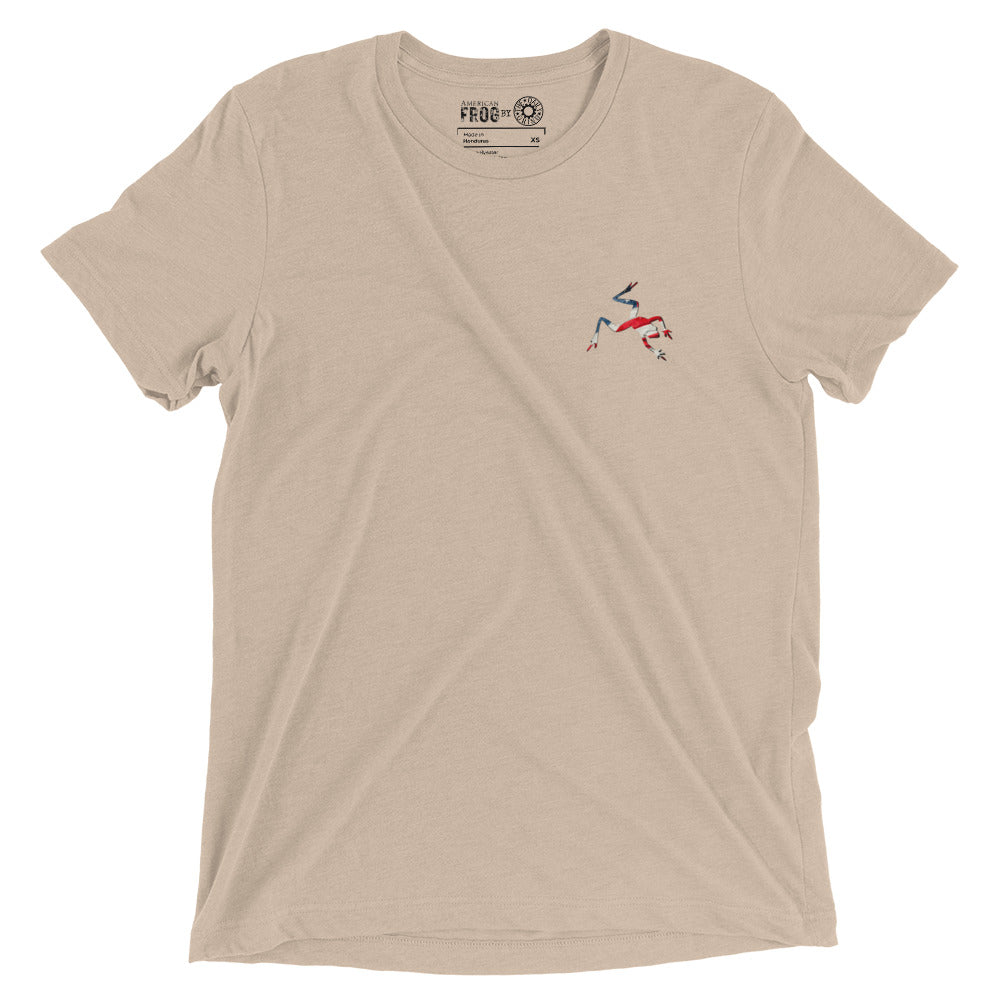 American Frog in Tan Short Sleeve T-Shirt