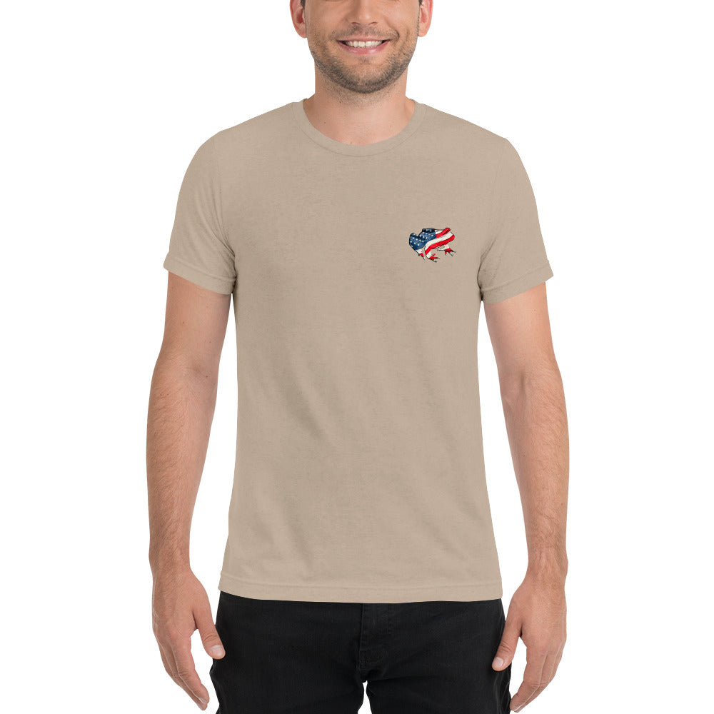 American Frog in Tan Short Sleeve T-Shirt