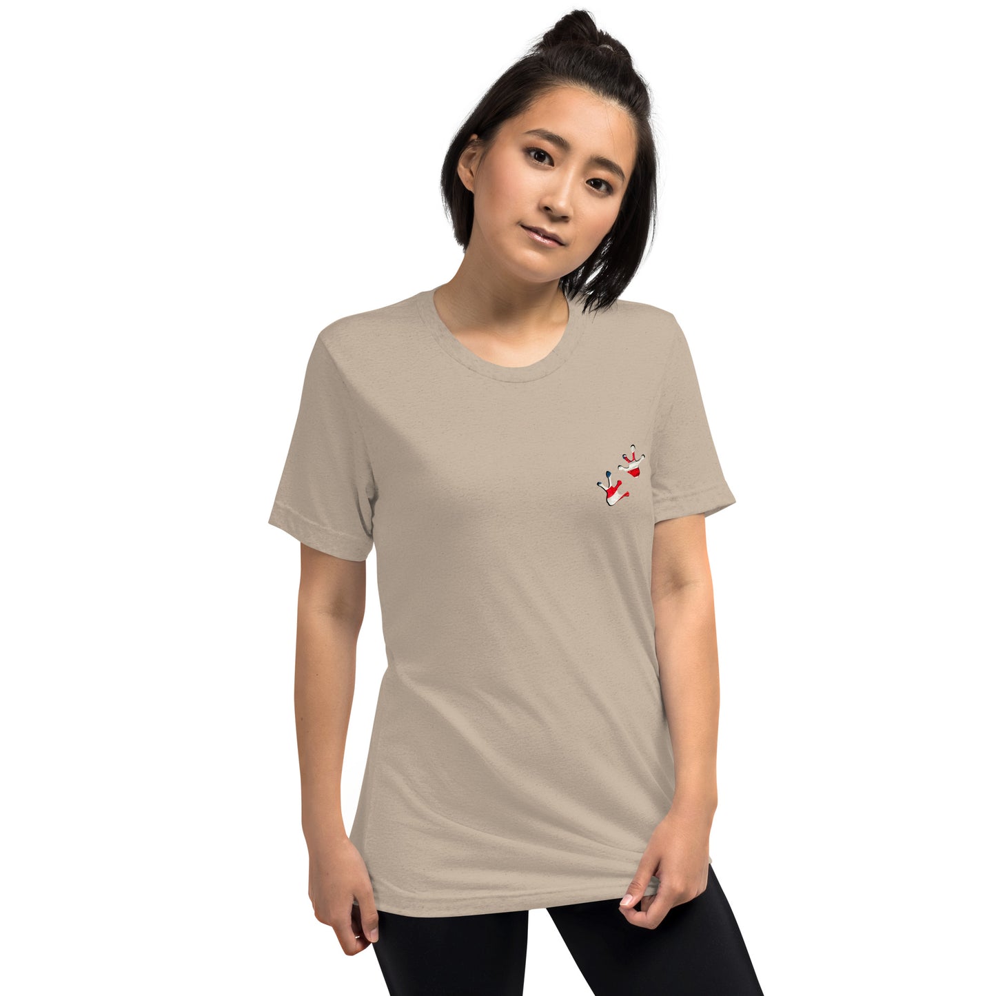 American Frog in Tan Short Sleeve T-Shirt