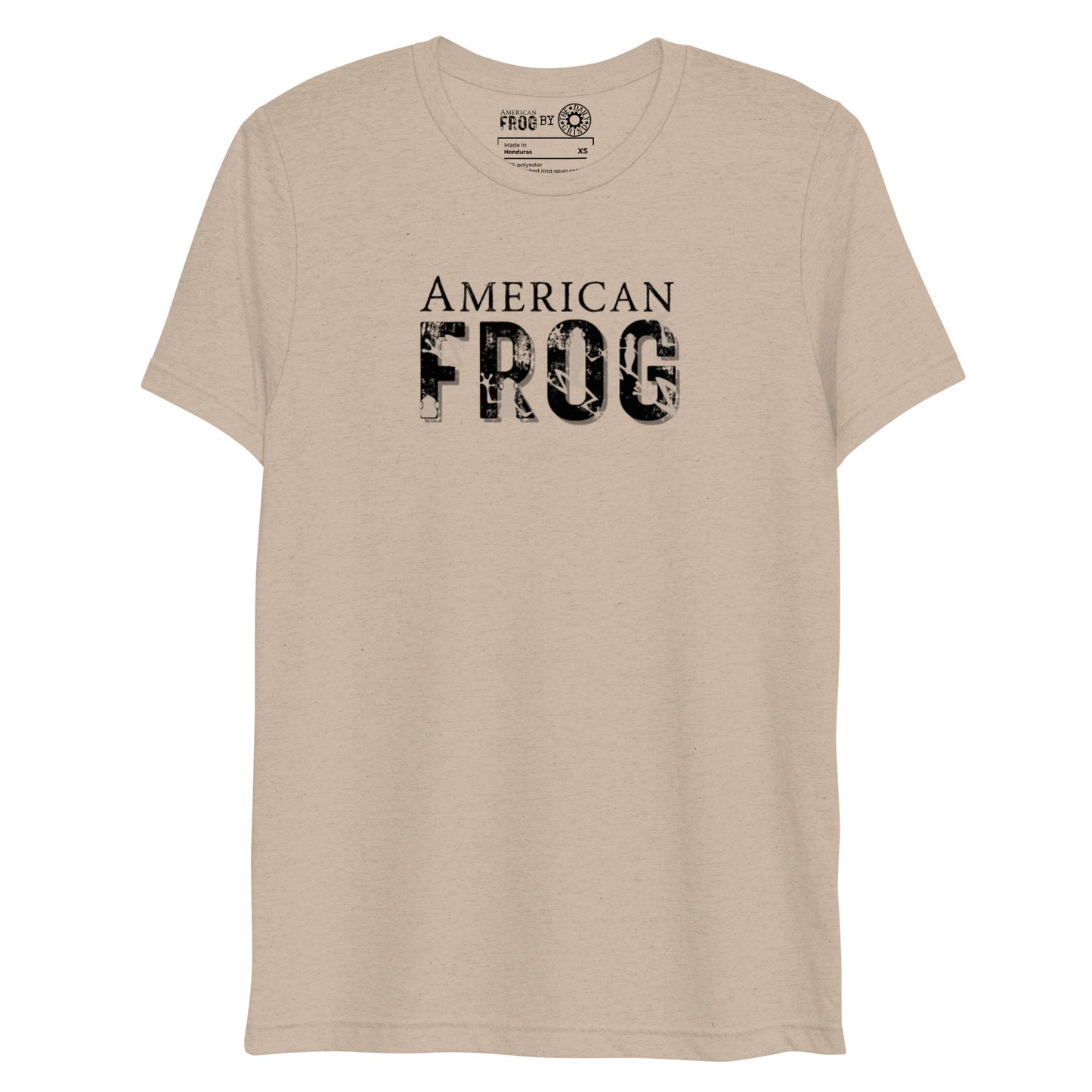 American Frog in Tan Short Soeeve T-Shirt