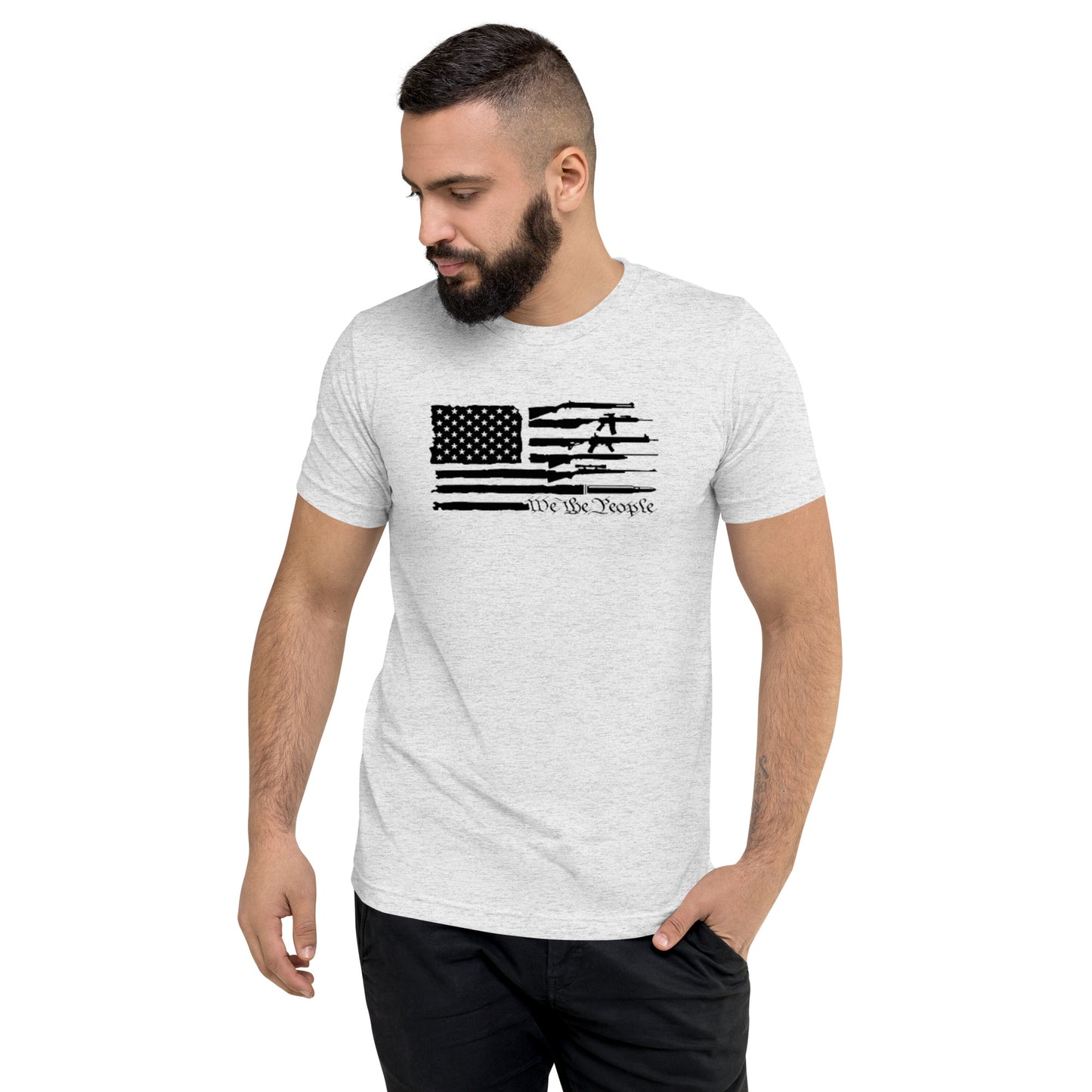 We the People American Flag Short Sleeve T-Shirt