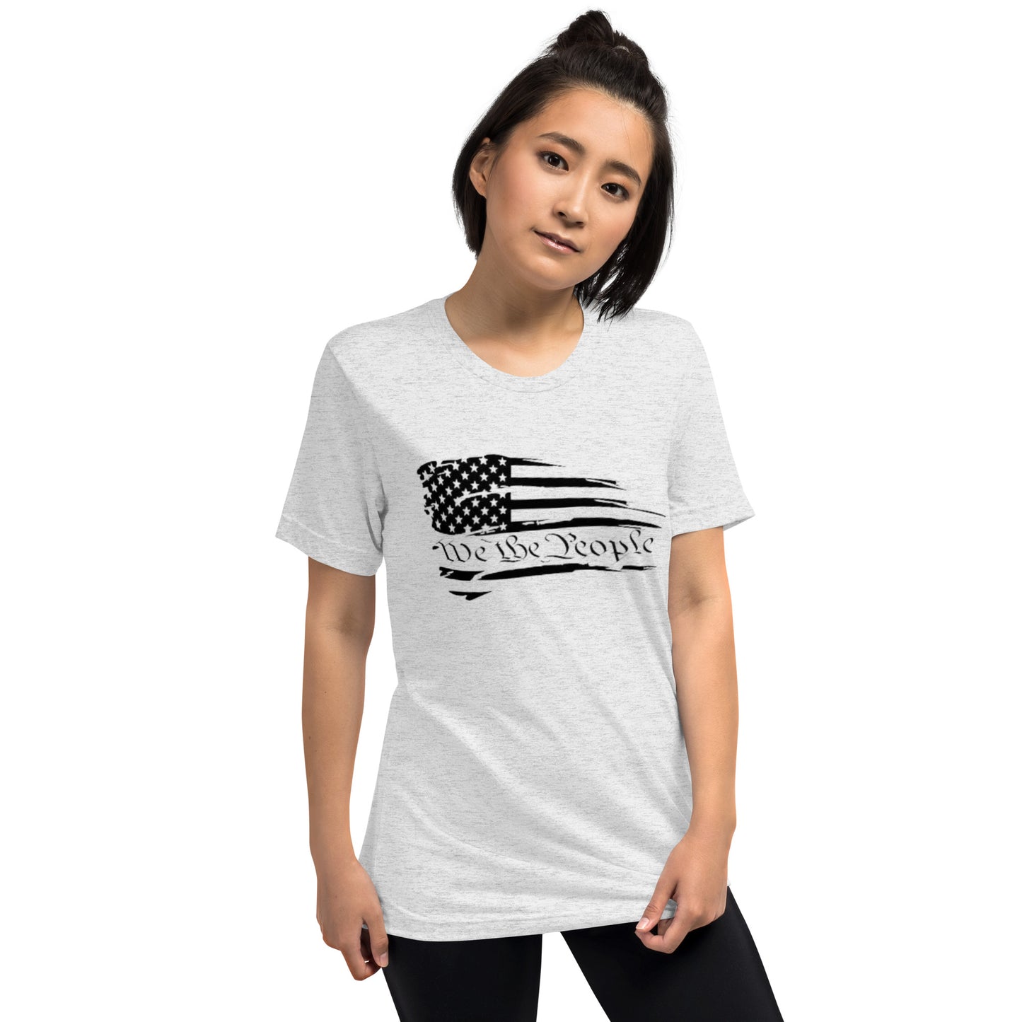 We the People American Flag Short Sleeve T-Shirt