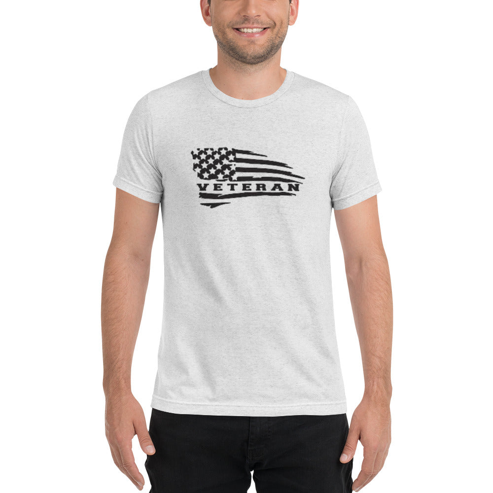 Veteran American Flag Short Sleeve T-Shirt