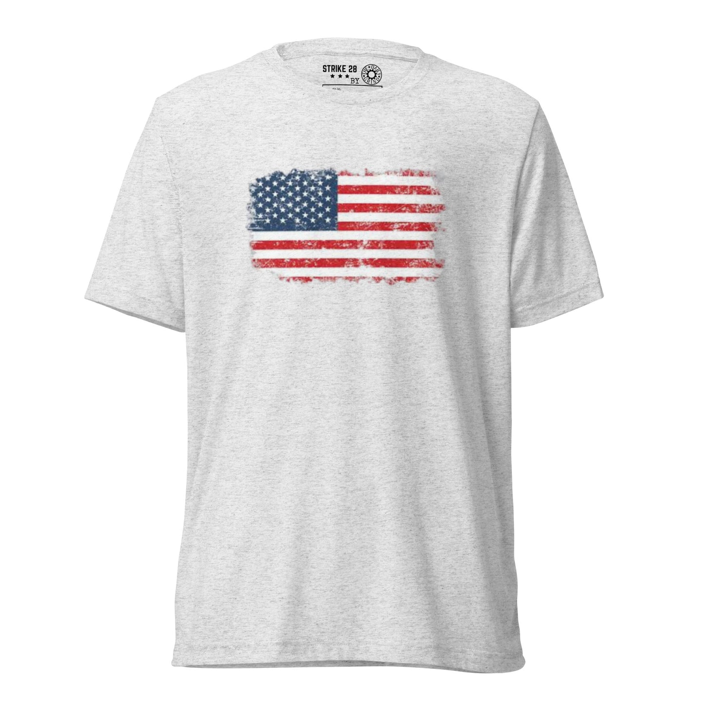 Color American Flag Short Sleeve T-Shirt